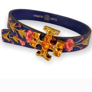 🛑TORY BURCH Roxanne Leather Bracelet